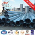 11.9m 115kv Transmission Tower Tubular Steel Poles Electric Pole